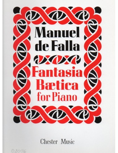 De Falla Fantasia baetica per pianoforte