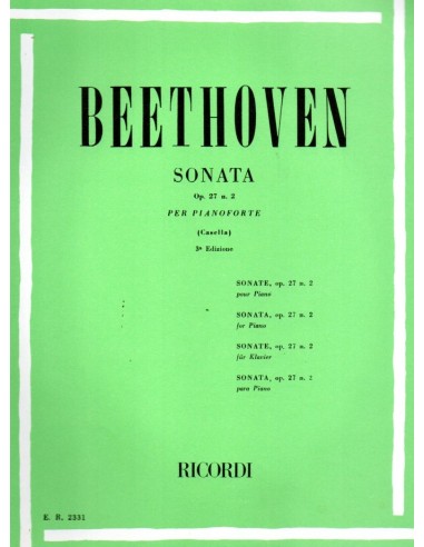 Beethoven Sonata Op. 27 N° 2