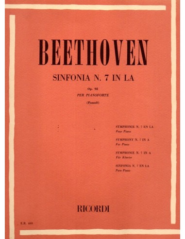 Beethoven Sinfonia N° 07 Op. 92 in La...