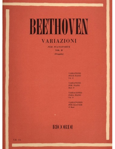 Beethoven Variazioni Vol. 2°...