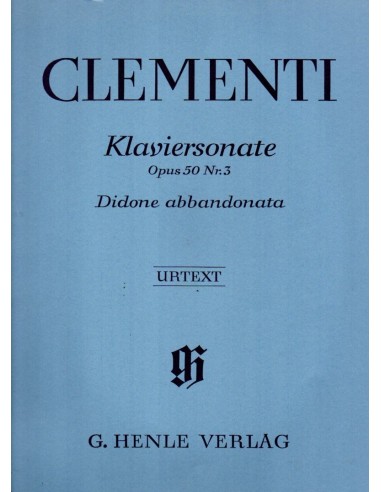 Clementi Sonata Op. 50 N° 3 "Didone...