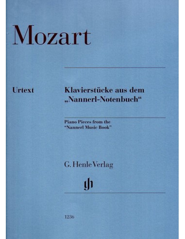 Mozart 17 Studi da Nannerl Notenbuch