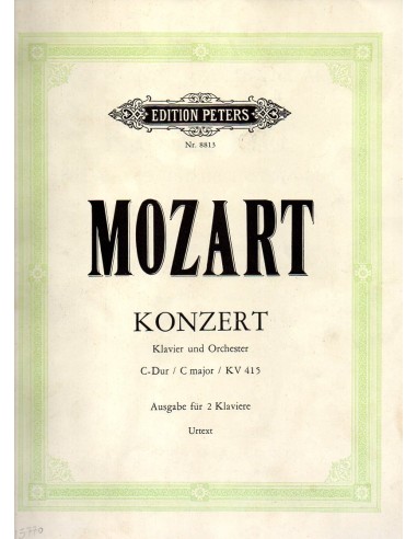 Mozart Concerto K 415 in Do maggiore...