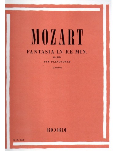 Mozart Fantasia K 397 in Re minore...
