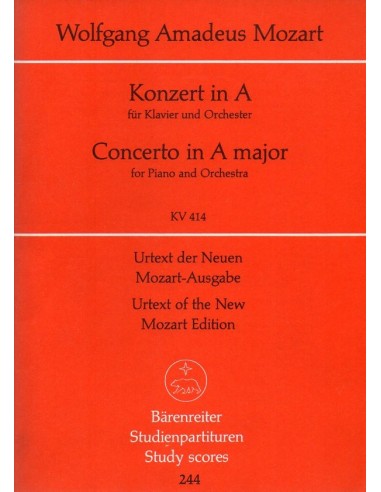 Mozart Concerto in La maggiore KV 414...
