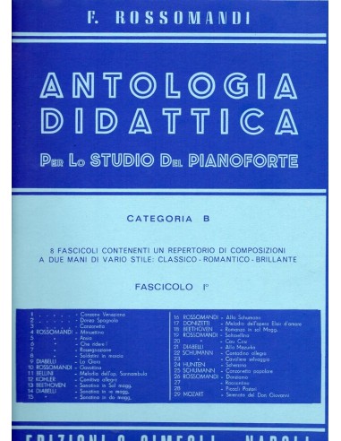 Rossomandi Antologia Didattica Vol....