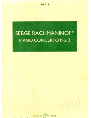 Rachmaninoff Concerto N° 3 per...