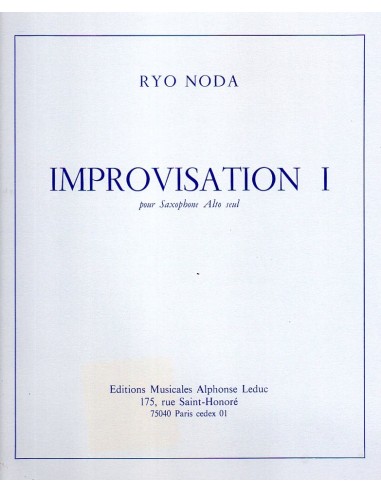 Noda Ryo Improvvisi N° 01