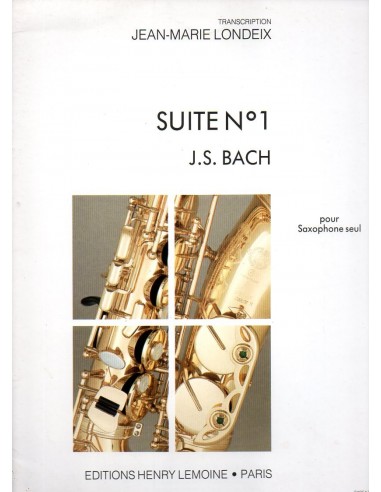 Bach Suite N° 1 per sax solo