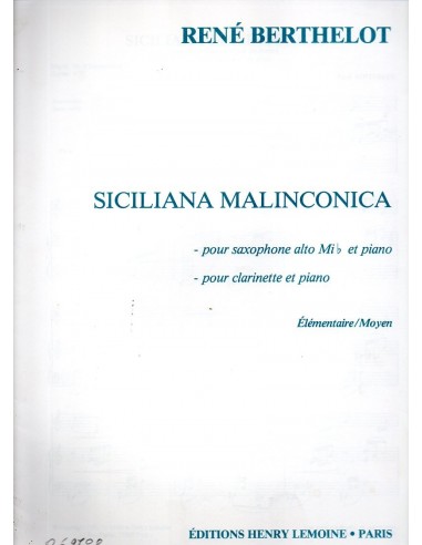 Berthelot Siciliana malinconica