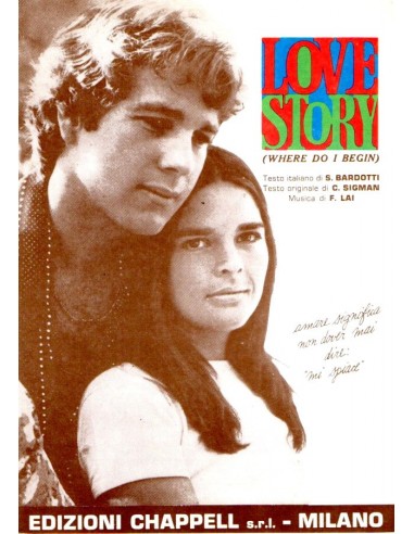 Love story (Where do i begin) Linea...