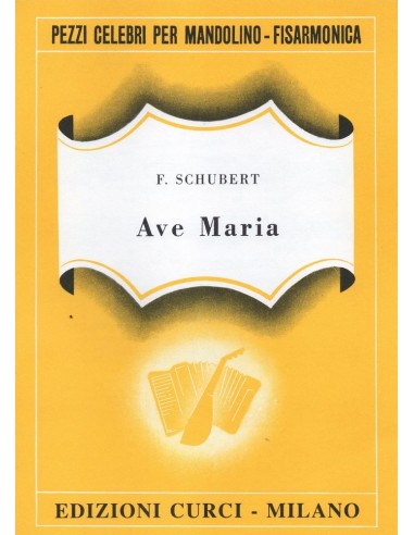 Ave Maria (Schubert) (Linea melodica...