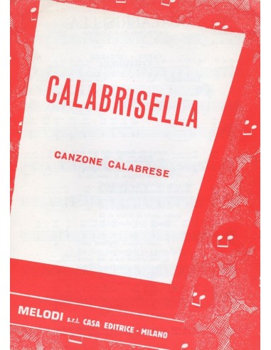 Calabrisella (Linea melodica e accordi)