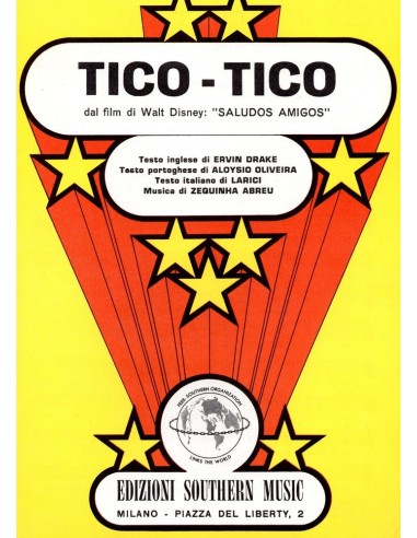 Tico Tico (Linea melodica e accordi)