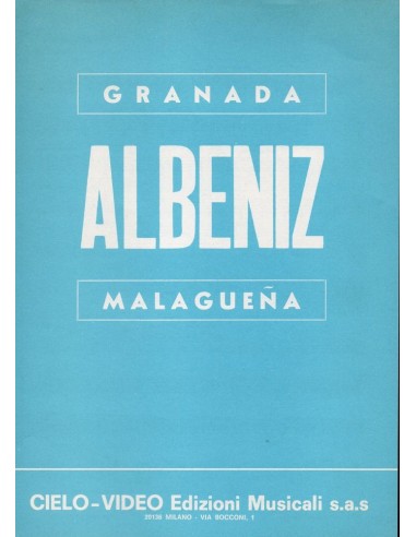 Granada / Malaguena (Linea melodica e...