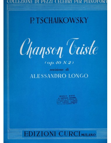 Chaikowski Chanson triste op. 40 N°2...