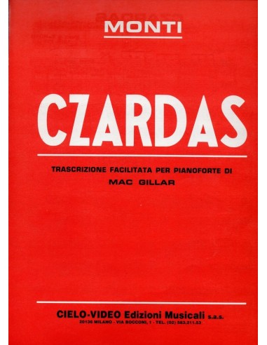 Monti Czardas (Pianoforte) Versione...