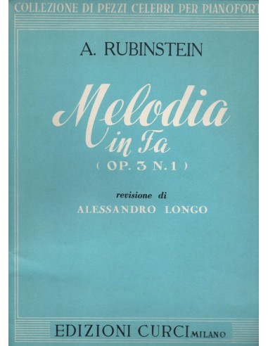 Rubinstein Melodia in Fa Op.3 N°1...