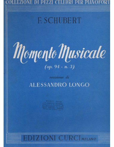 Schubert Momento Musicale op. 94 N° 3...
