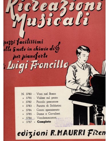 Froncillo Vendemmiatori (Pianoforte)...