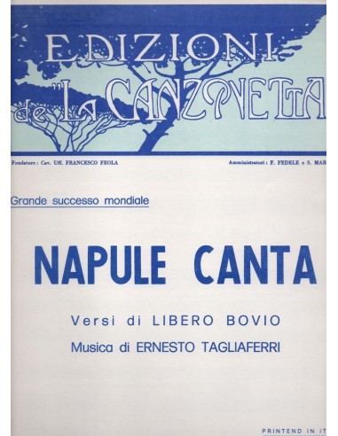 Napule canta (Canto e Pianoforte)