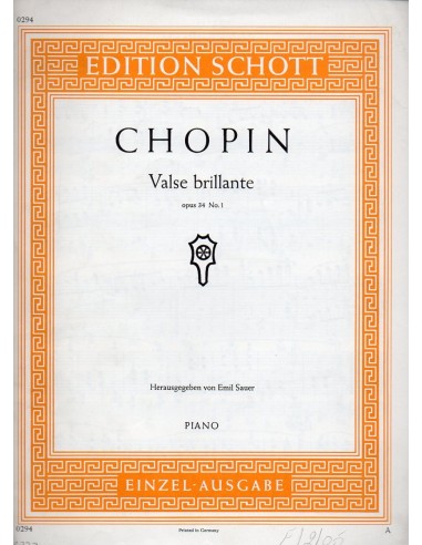 Chopin Valzer brillante Op. 34 N° 1