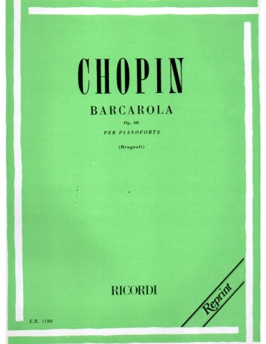 Chopin Barcarola Op. 60 (Edizione...