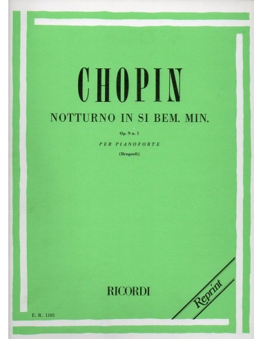 Chopin Notturno Op. 9 N° 1 in Sib minore