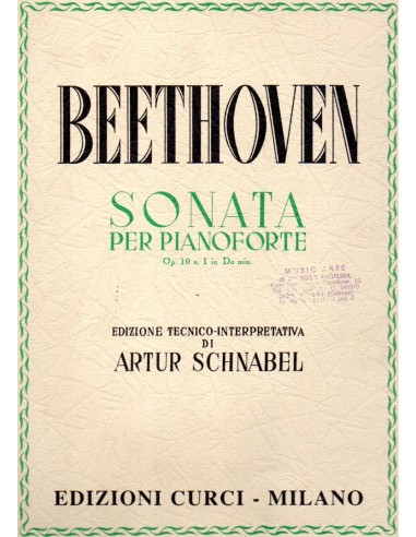Beethoven Sonata Op. 10 N° 1 in Do...