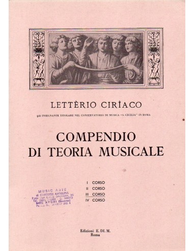 Ciriaco Compendio di teoria musicale...