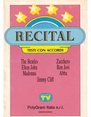 Recital Vol. 1° (Canta in Tasca Testi...