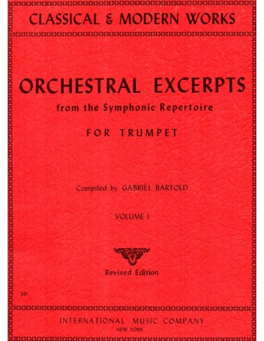 Orchestral Excerpts per Tromba Vol. 1°