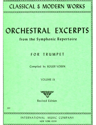 Orchestral Excerpts per Tromba Vol. 9°