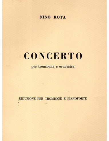 Rota Concerto per Trombone e Pianoforte