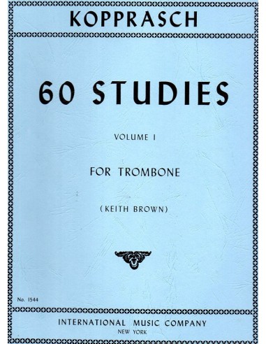 Kopprasch 60 Studi per trombone Vol....