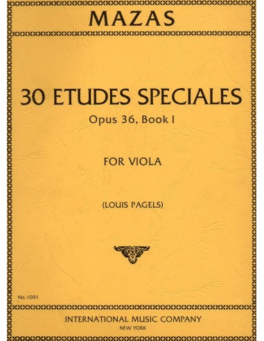 Mazas 30 Studi speciali op. 36 vol. 1°