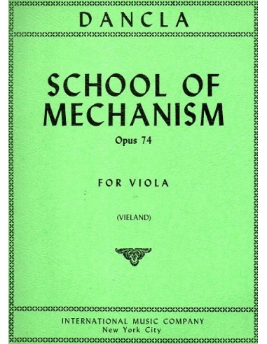 Dancla Scuola del meccanismo Op. 74