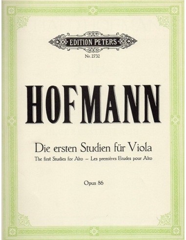 Hofmann 20 Studi op. 86