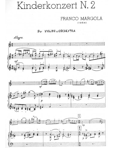 Margola Franco Kinderkonzert Concerto...