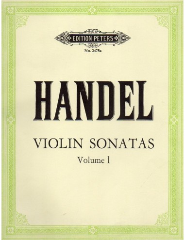 Handel Sonatas 6 sonate Vol. 1°