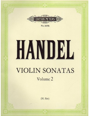 Handel Sonatas 6 sonate Vol. 2°