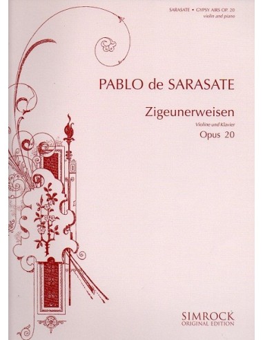 Sarasate de Pablo Zigeunerweisen op. 20