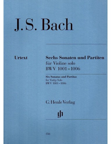 Bach Sei sonate e partite (BWV1001-1006)