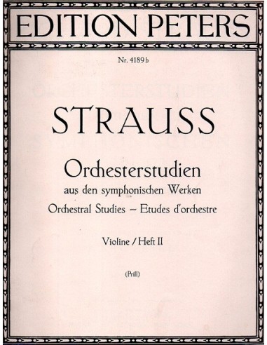 Strauss Studi orchestrali Vol. 2°