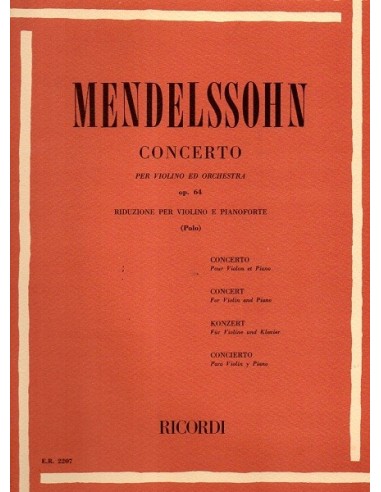 Mendelssohn Concerto Op.64 in Mi...