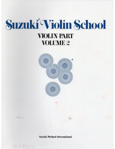 Suzuki La scuola del violino 2° Volume