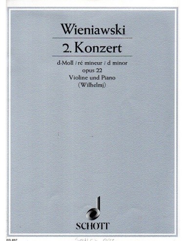 Wieniawski Concerto 2° in Re minore...