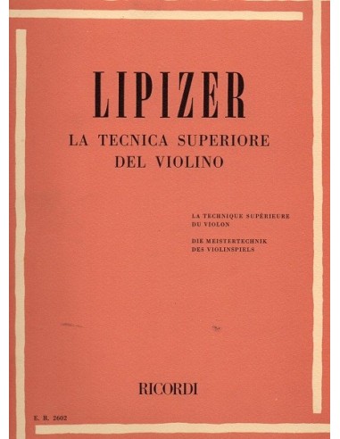 Lipizer Tecnica superiore del violino