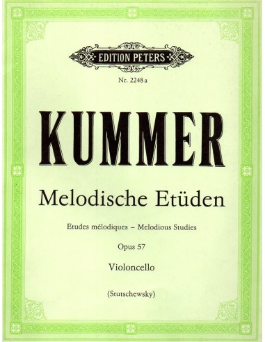 Kummer 10 Studi melodici op. 57