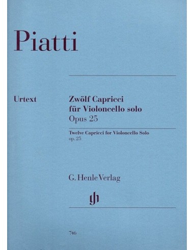 Piatti 12 Capricci op. 25